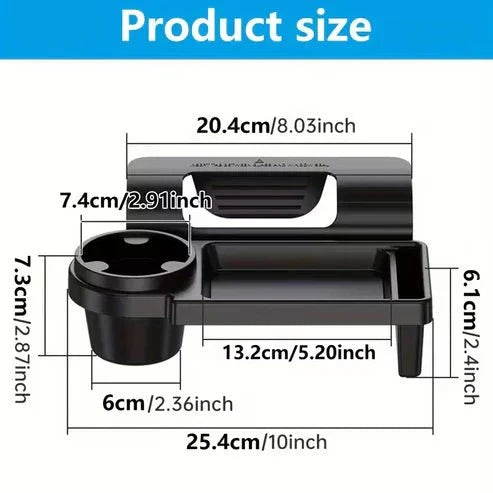 Car Armrest Mobile Phone & Cup Holder